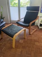 Sessel mit Fussablage