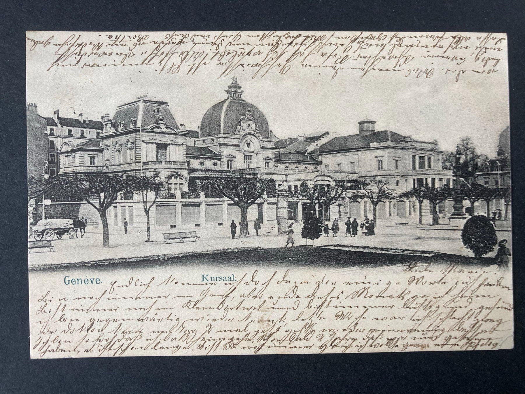 Cartoline postali: AK Genève Genf Kursaal – Usato da Mirchel venduto da buecher_wurm