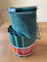 Rasenkante flexibel, dazu kleines Rasennetz und Gartenschere
