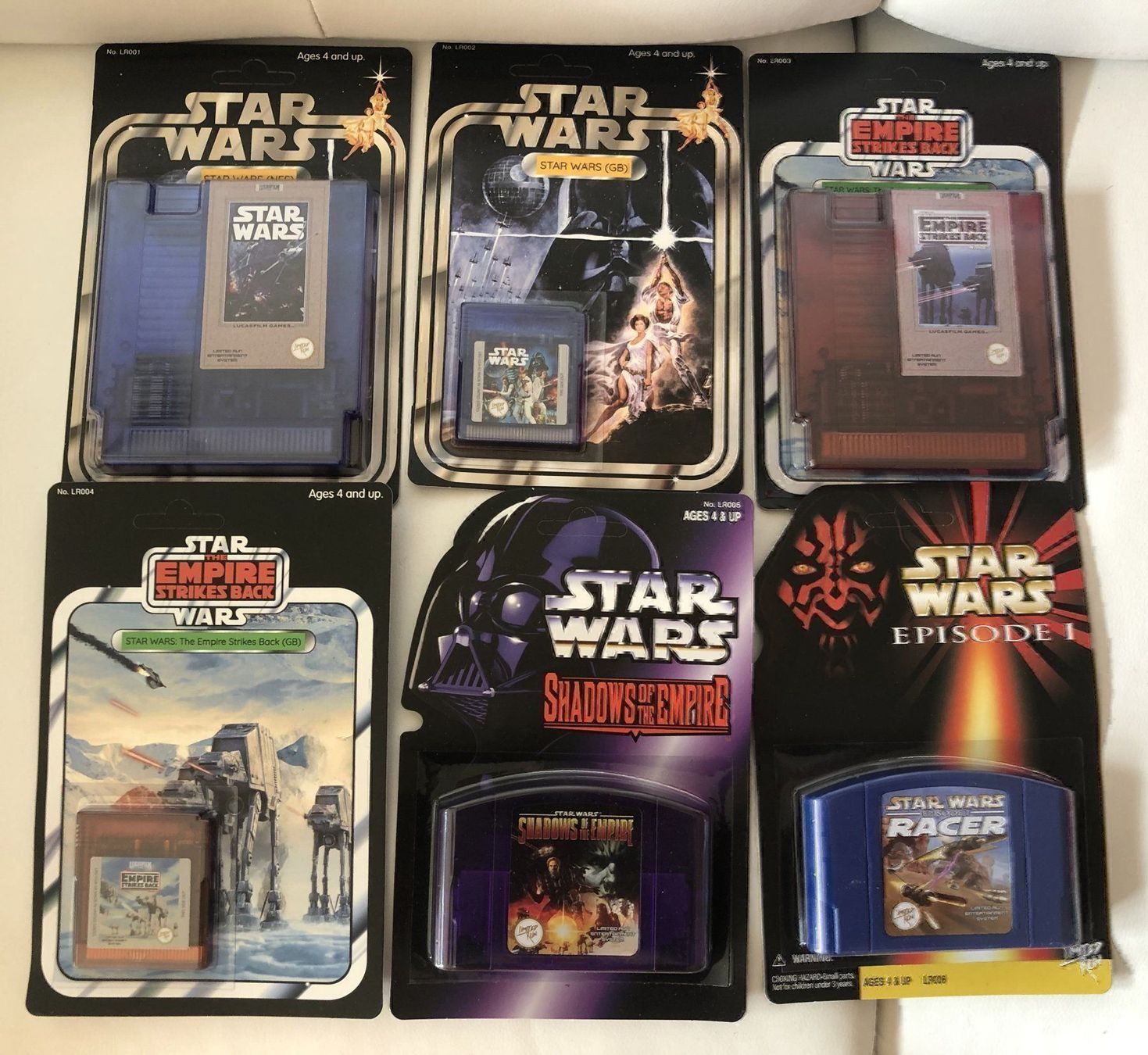 Nintendo Giochi: Full-Set STAR WARS Classic Edit/ RARITAT – Nuovo e nell'imballaggio originale da Petit-lancy venduto da Jototti