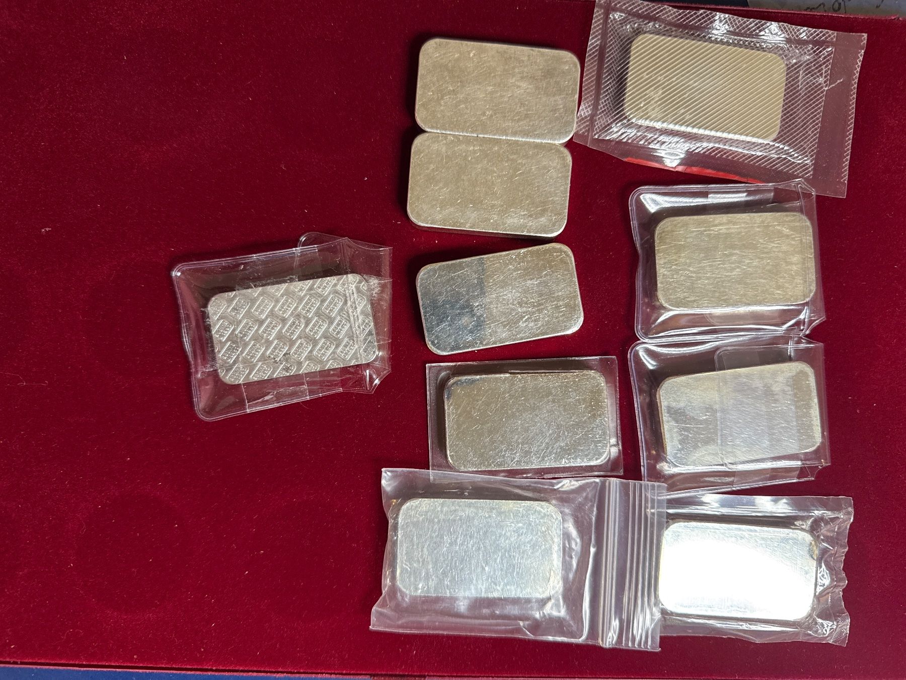 Metalli preziosi: 10 x 100 Gramm Silberbarren – Usato da Derendingen venduto da iven70 5