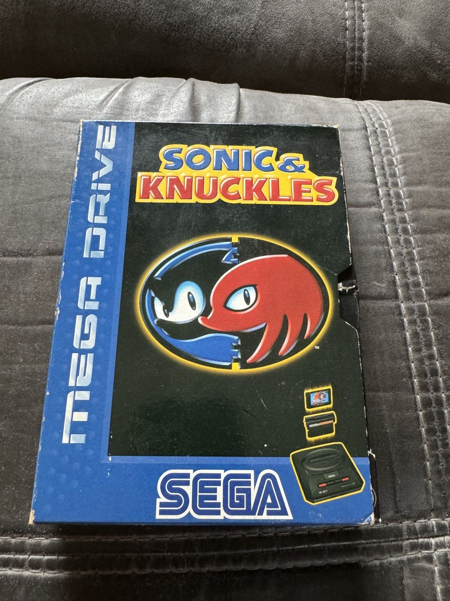 Sega Giochi: Sonic & Knuckles Megadrive pal complet – Usato da Lausanne venduto da sauvezretrogames 1