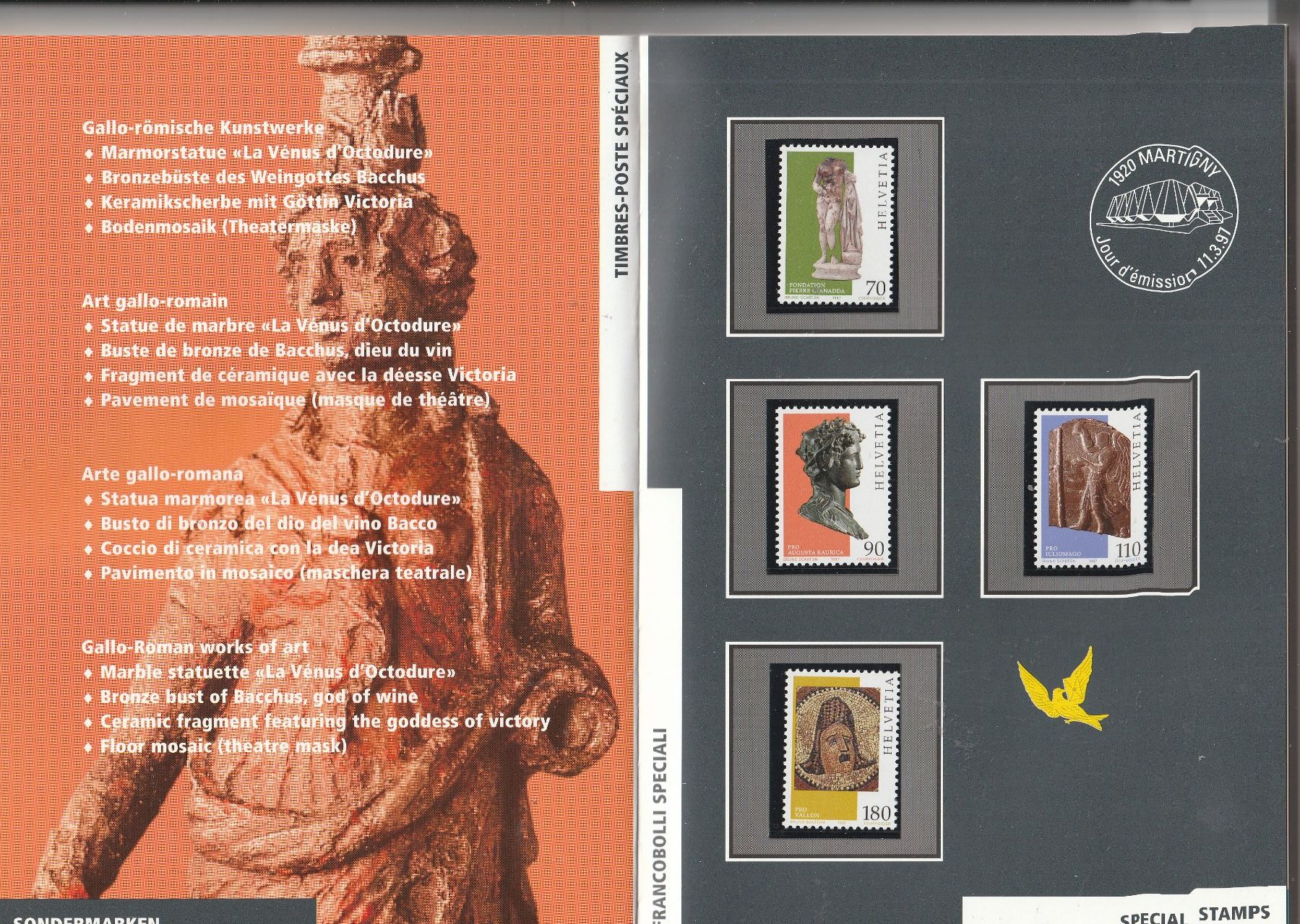 Tous les timbres: Briefmarken Jahrbuch 1997 Original Postfrisch ** – D'occasion à Rupperswil par Ema10 2