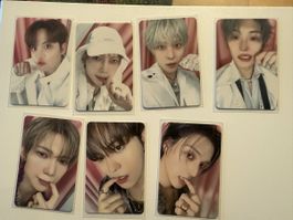 Set 7 fotocard ATEEZ varie