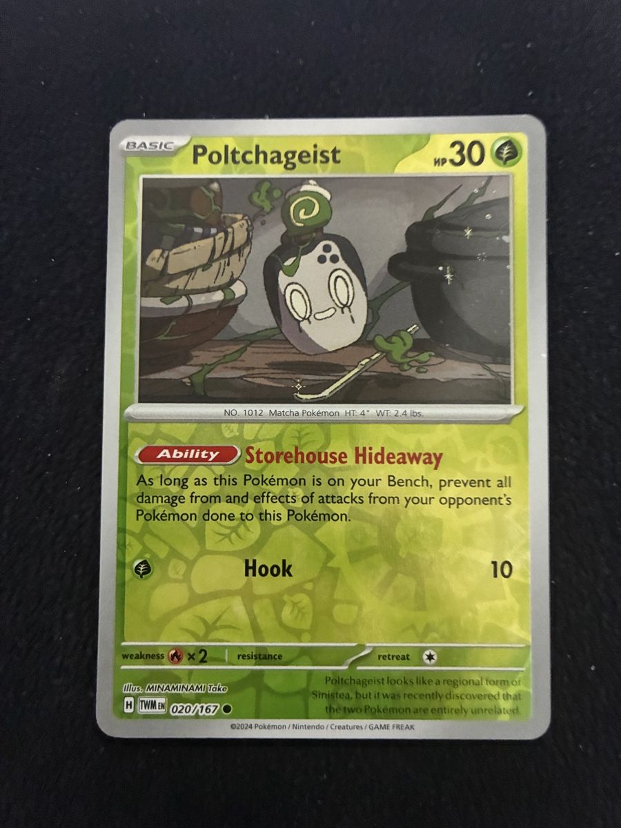 Pokémon Carte collezionabili: POKEMON CARDS TWILIGHT MASQUERADE REVERSE # 20 – Nuovo (secondo la descrizione) da Taverne venduto da YOHISTORE