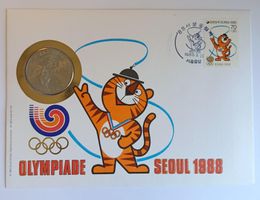Numisbrief Olympiade Seoul ab 1 Fr. !!
