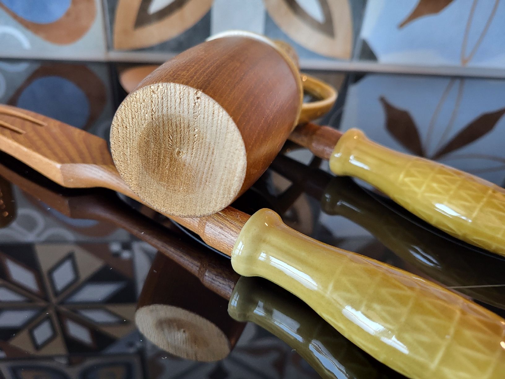 Set di posate: Ensemble à salade scandinave de 1967 – Usato da Vevey venduto da oldiz 3