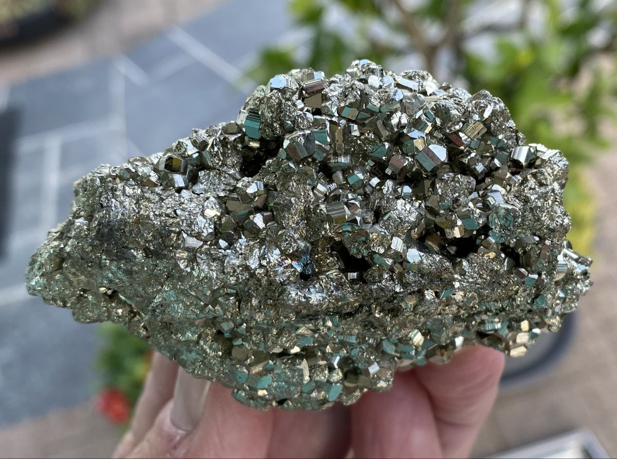 Mineralien & Heilsteine: Schöner Pyrit  – Gebraucht aus Selzach von 321compac 3