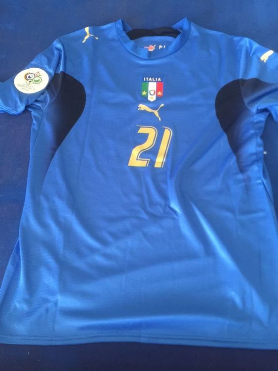 Luca Toni Italia Trikot Maglia Jersey Maillot Gr. M (Neu (gemäss