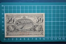 currency emergency money germany oberammergau 50 pfen 1921