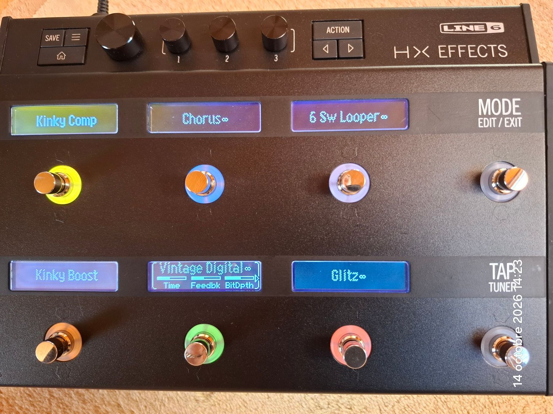 Line 6 Musikinstrumente: Line6 Helix HX Effects – Gebraucht aus Yverdon-les-Bains von Dan00 1