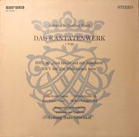 Bach - Kantaten BWV 43 & BWV 104 (LP, Hans Grischkat)