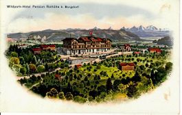 Wildpark Hotel Rothöhe bei Burgdorf 1917