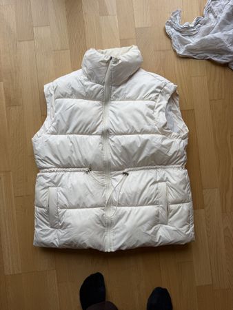 Urban Classics Steppweste weiss Grösse M gebraucht