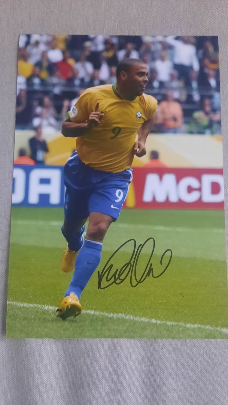 Autographes: Foto A4 Ronaldo – D'occasion à Schmerikon par Olympia04