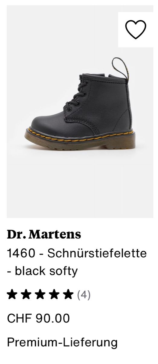 Scarpe per ragazzi: Dr. Martens Babystiefel bemalt – Nuovo (secondo la descrizione) da Zürich venduto da lauryy 3