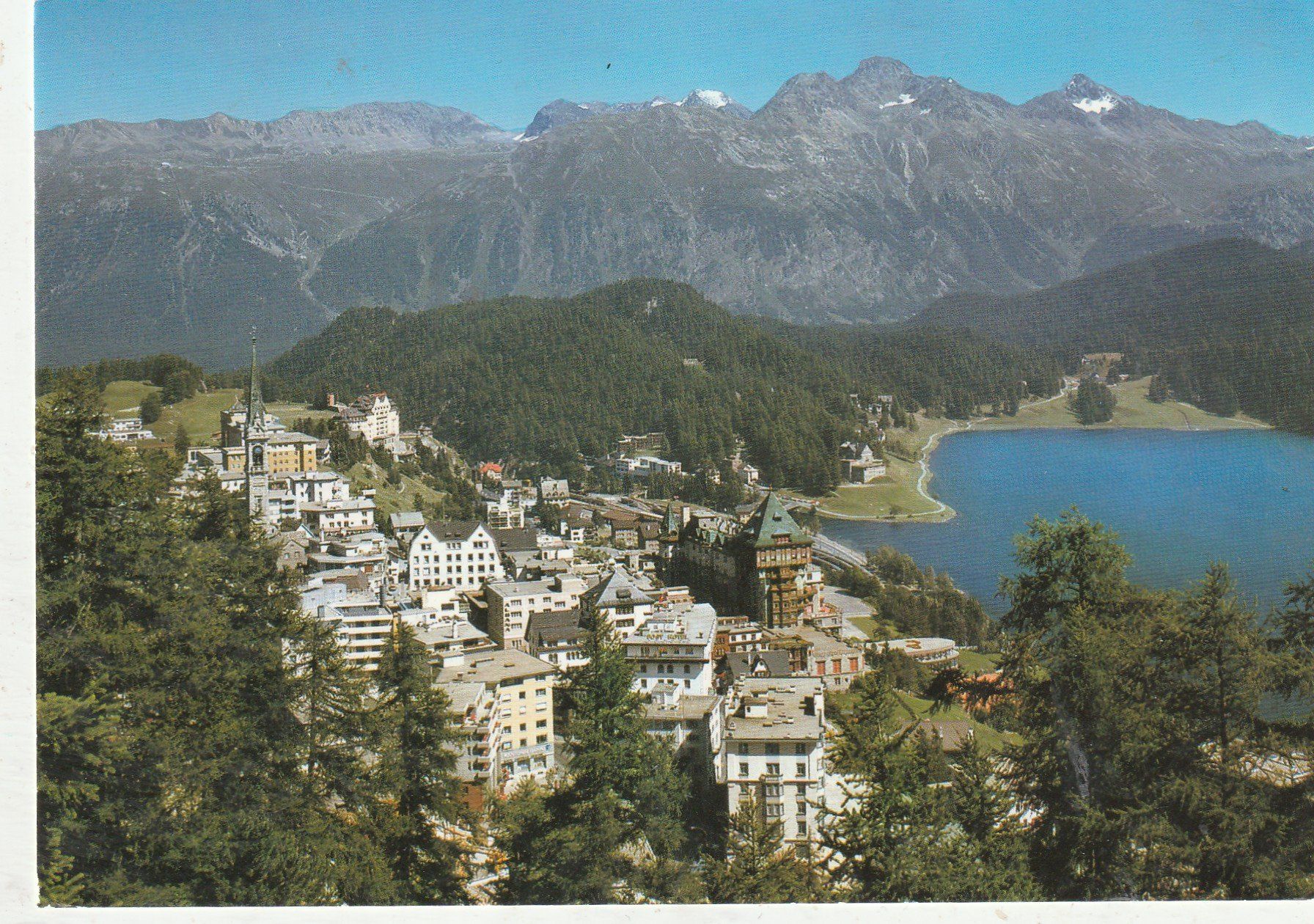 Cartoline postali: 10 Diverse Karten St. Moritz – Usato da Lumbrein venduto da made02 9