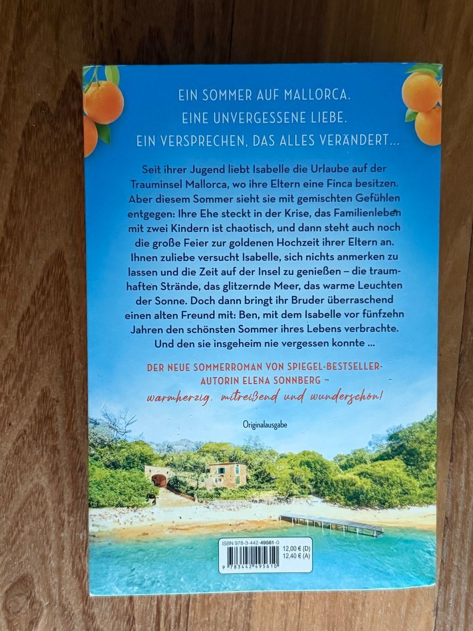 Libri: Das Versprechen eines Sommertags (Roman)Elena Sonnberg – Nuovo (secondo la descrizione) da Horw venduto da Muger3 2