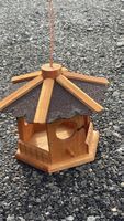 Vogelhaus Holz neu naturfarben für Garten Balkon