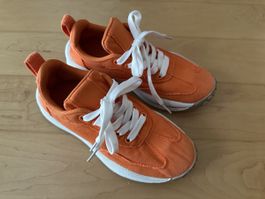 Stylische Sneaker in Orange Gr. 37