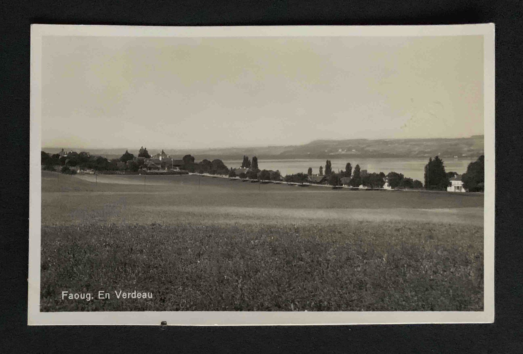 Cartes postales: AK Faoug En Verdeau – D'occasion à Goldau par artelier1