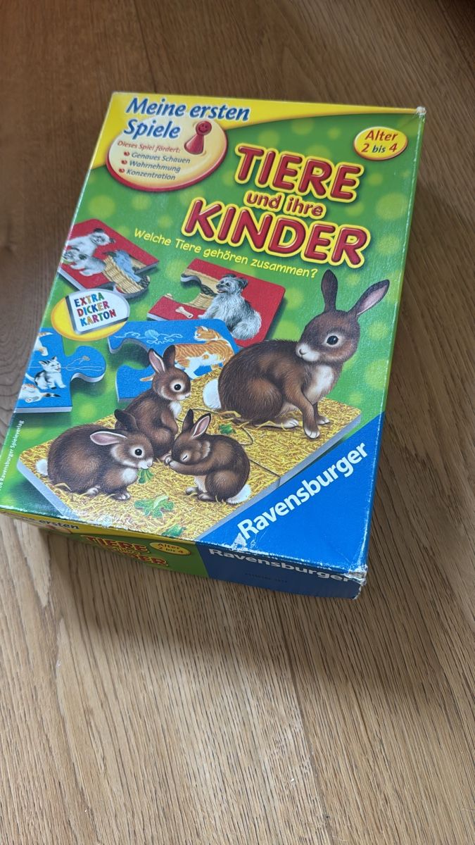 Ravensburger Puzzles: Puzzle Tiere und ihre Kinder – Gebraucht aus Montreux von canori