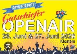 2x 2-Tagesticket Gatschiefer Openair 26. & 27.06.26 Klosters