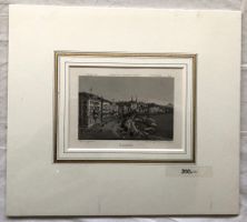Rudolf Dikenmann - Orig. Aquatinta - "Luzerne" um 1850