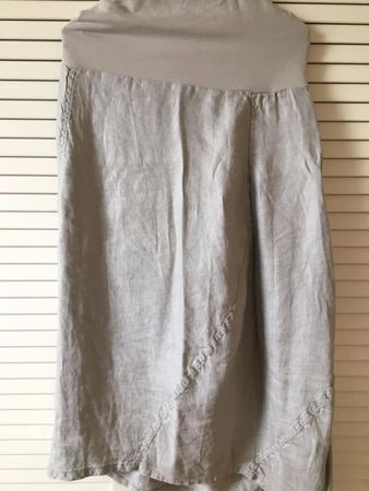 NILE midi Jupe Gr. S Leinen/Viskose