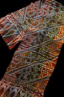 Batik Tulis auf Seide 