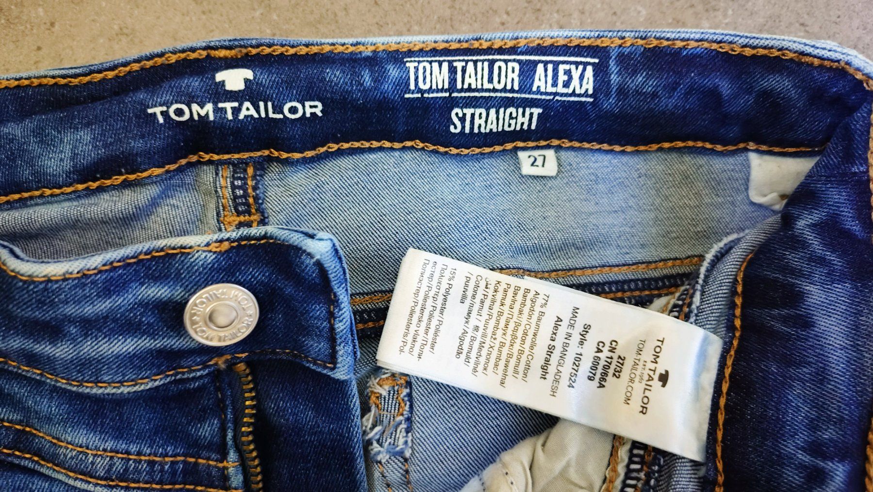 Tom Tailor Jeans: Jeans Tom Tailor Alexa Straight 27/32 – Usato da Schliern b. Köniz venduto da Schnumy 1