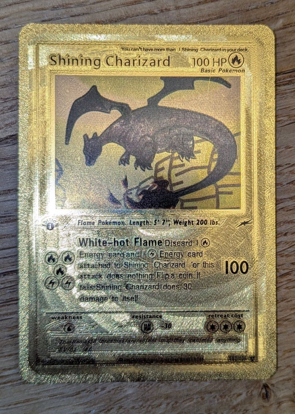 Pokémon Carte collezionabili: Charizard GX & Shining Charizard Gold Metall Karten – Usato da Büren an der Aare venduto da Rubic-one 2