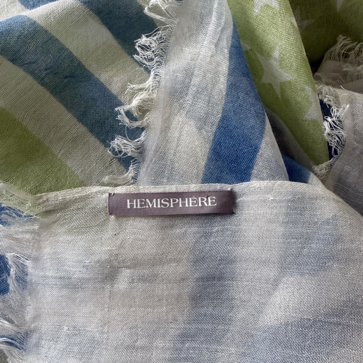 Hemisphere Foulard & Sciarpe: HEMISPHERE Wool Scarf – Nuovo (secondo la descrizione) da Emmen venduto da Colette-Juliette 2