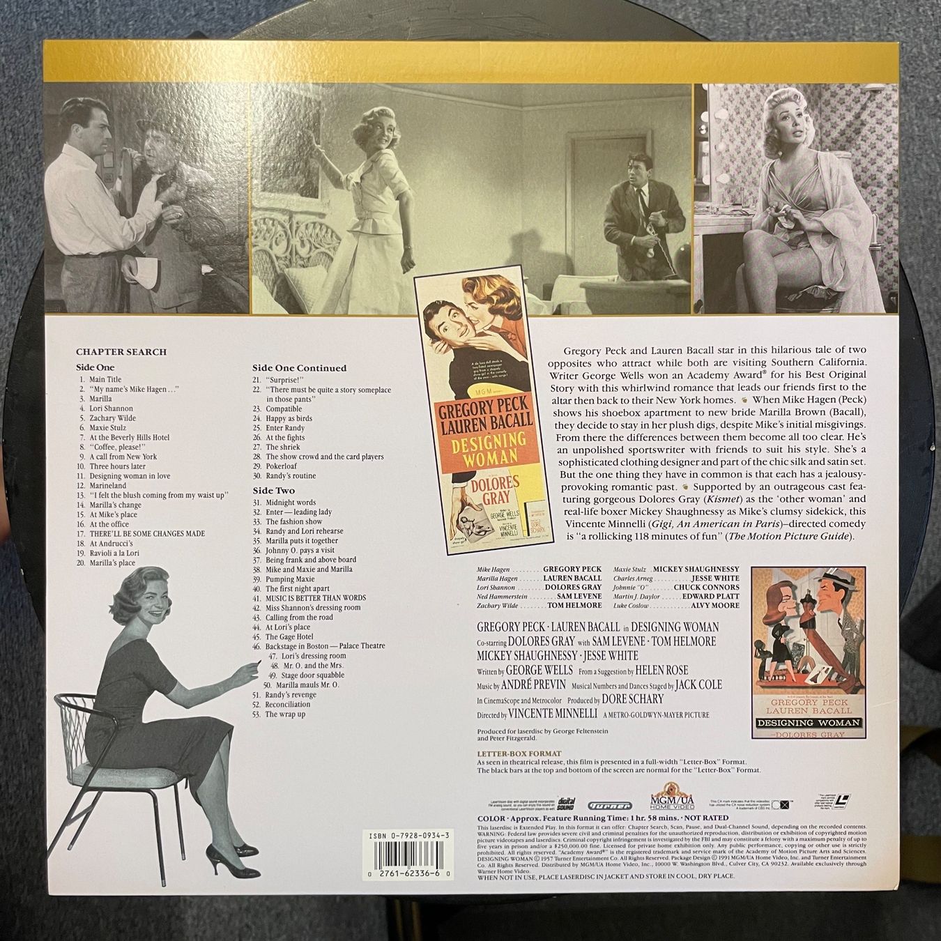 Tutti i DVDs: Designing Woman - LASER DISC - Engl. Original – Usato da Stans venduto da Brode 1