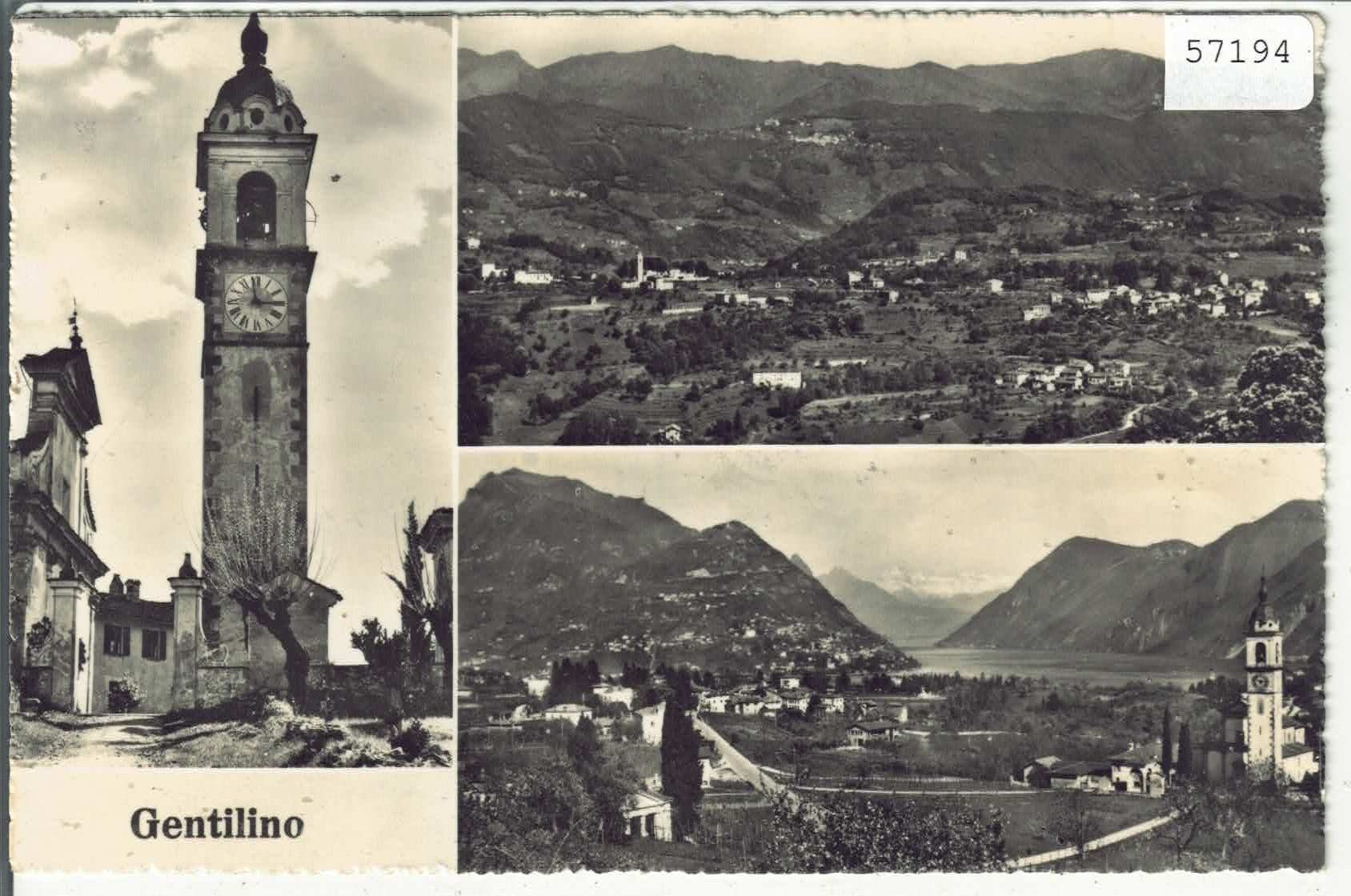 Cartes postales: Gentilino - Multiview – D'occasion à Ettingen par Kartenplanet