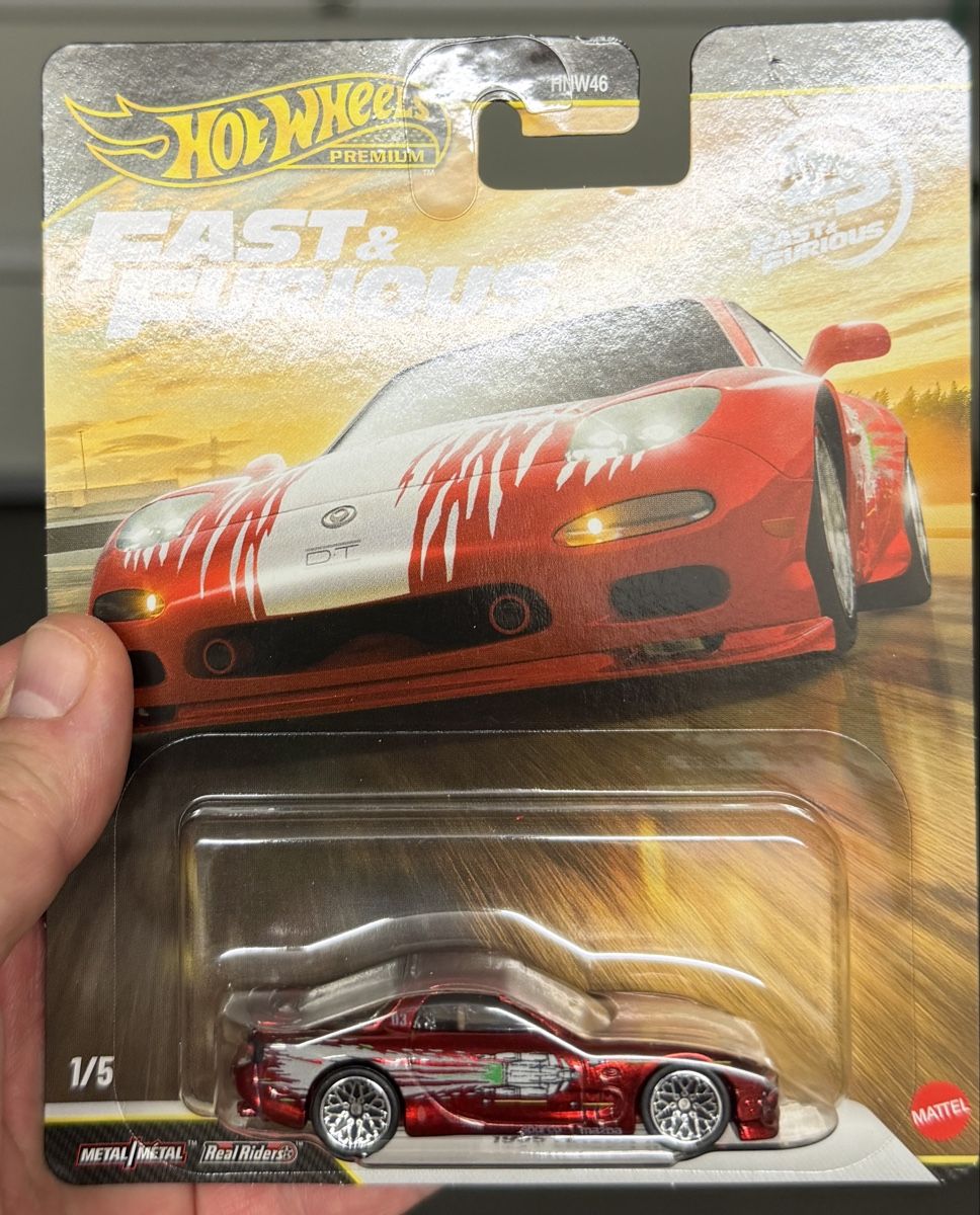 Hot Wheels Modellautos: Hotwheels Premium Mazda Rx 7  – Neu und originalverpackt aus Uznach von nag_w668