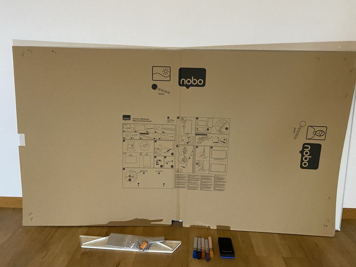 Lavagne: Whiteboard / Weisswandtafel emaliert – Usato da Wittnau venduto da tim_2mkl 3