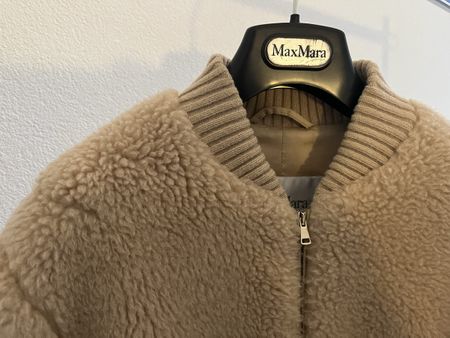 MAX MARA Teddy Bear Bomber - Iconic - Gr. S - beige