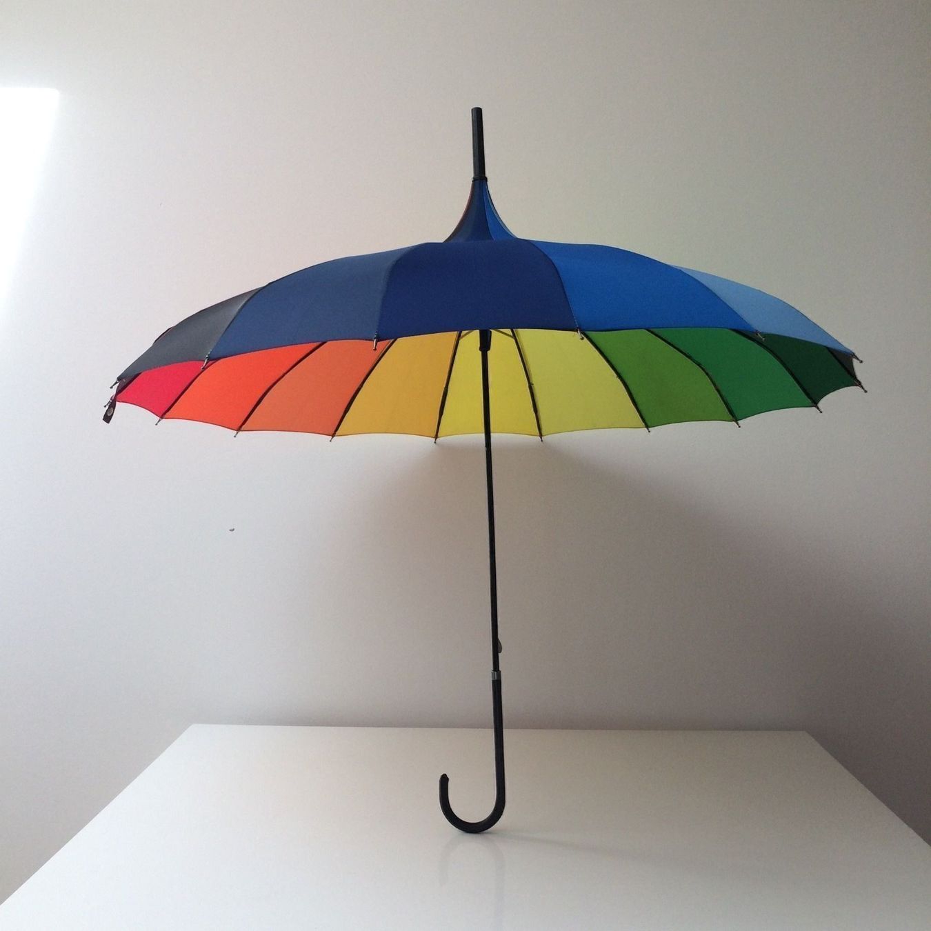 Parapluies: Schöner Regenbogenschirm - Windfest – Neuf avec emballage d'origine à Baden par JellyMonster 3