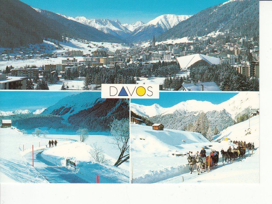 Cartoline postali: Davos 23 um 1995 – Usato da Bürglen TG venduto da StampGraf