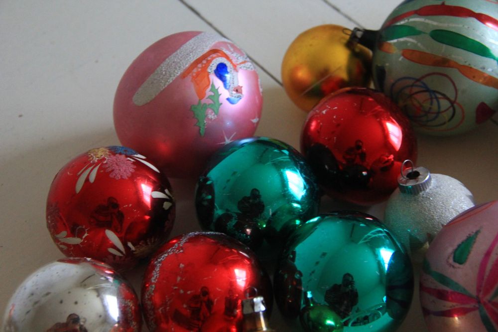 Antike Weihnachtskugeln Set Kaufen auf Ricardo