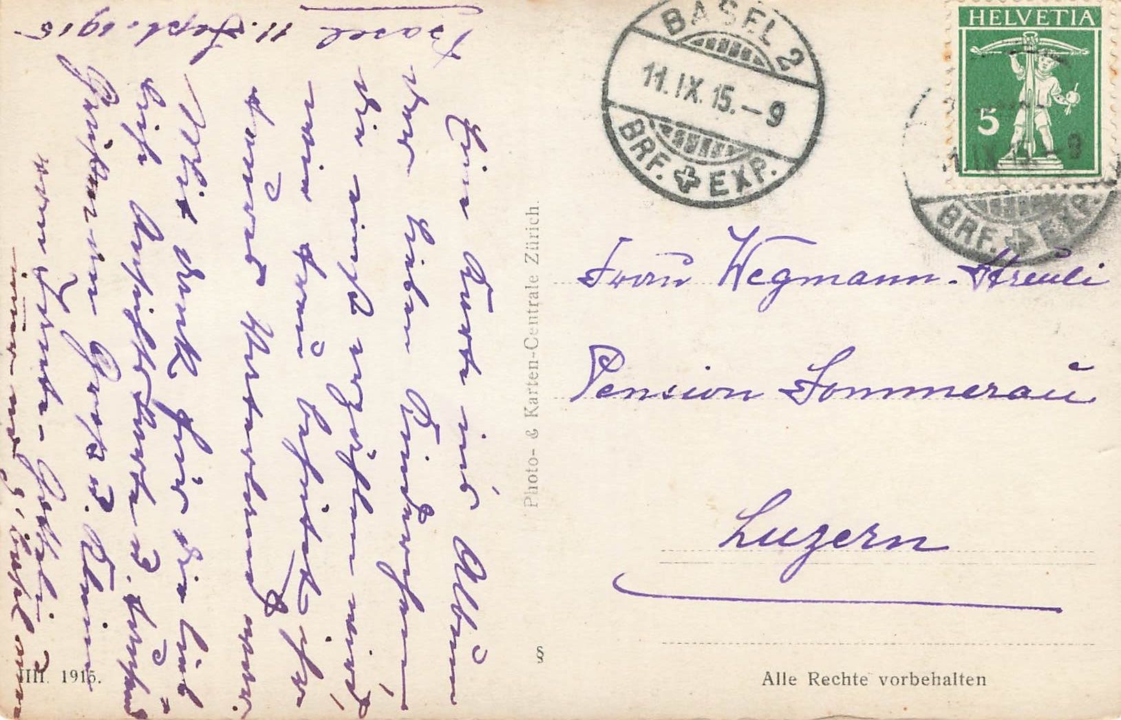 Cartoline postali: Schweiz Schweizer Bauer in Tracht – Usato da Biasca venduto da Blenio71 1