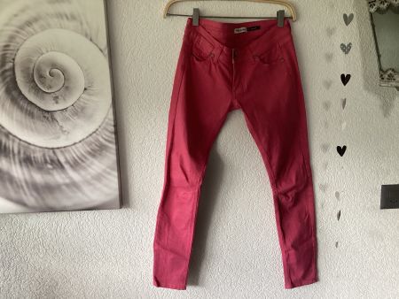 Pinke Jeans von Please, Grösse XS, Top Zustand!