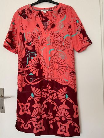 WHITE STUFF 100% Leinen Kleid Gr 38 wie neu, mit Taschen