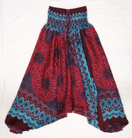 Luftige Pumphose Sarouelhose Aladinhose Haremshose Viskose