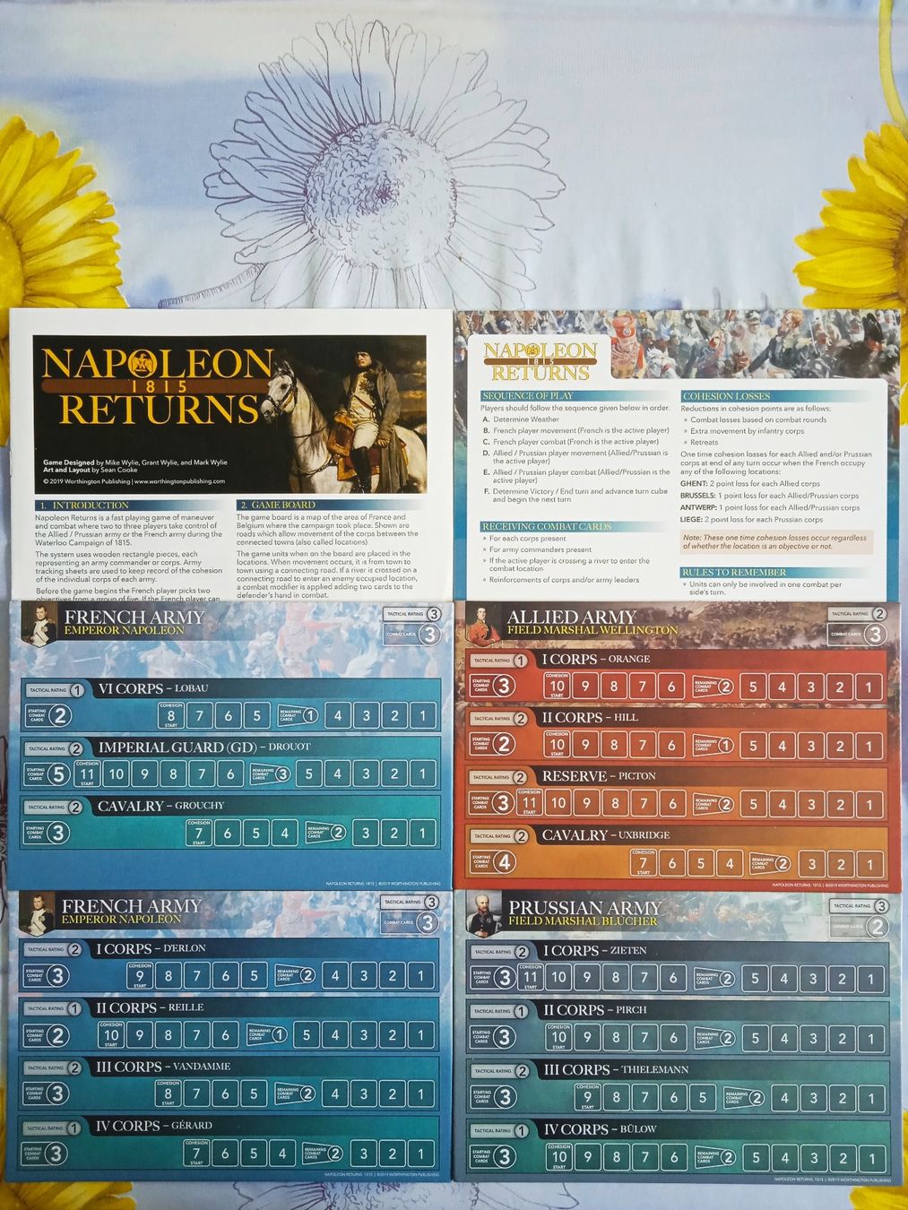 Spiele: Jeu de société Napoleon 1815 Returns Worthington – Gebraucht aus Rudolfstetten von AVPRS 3