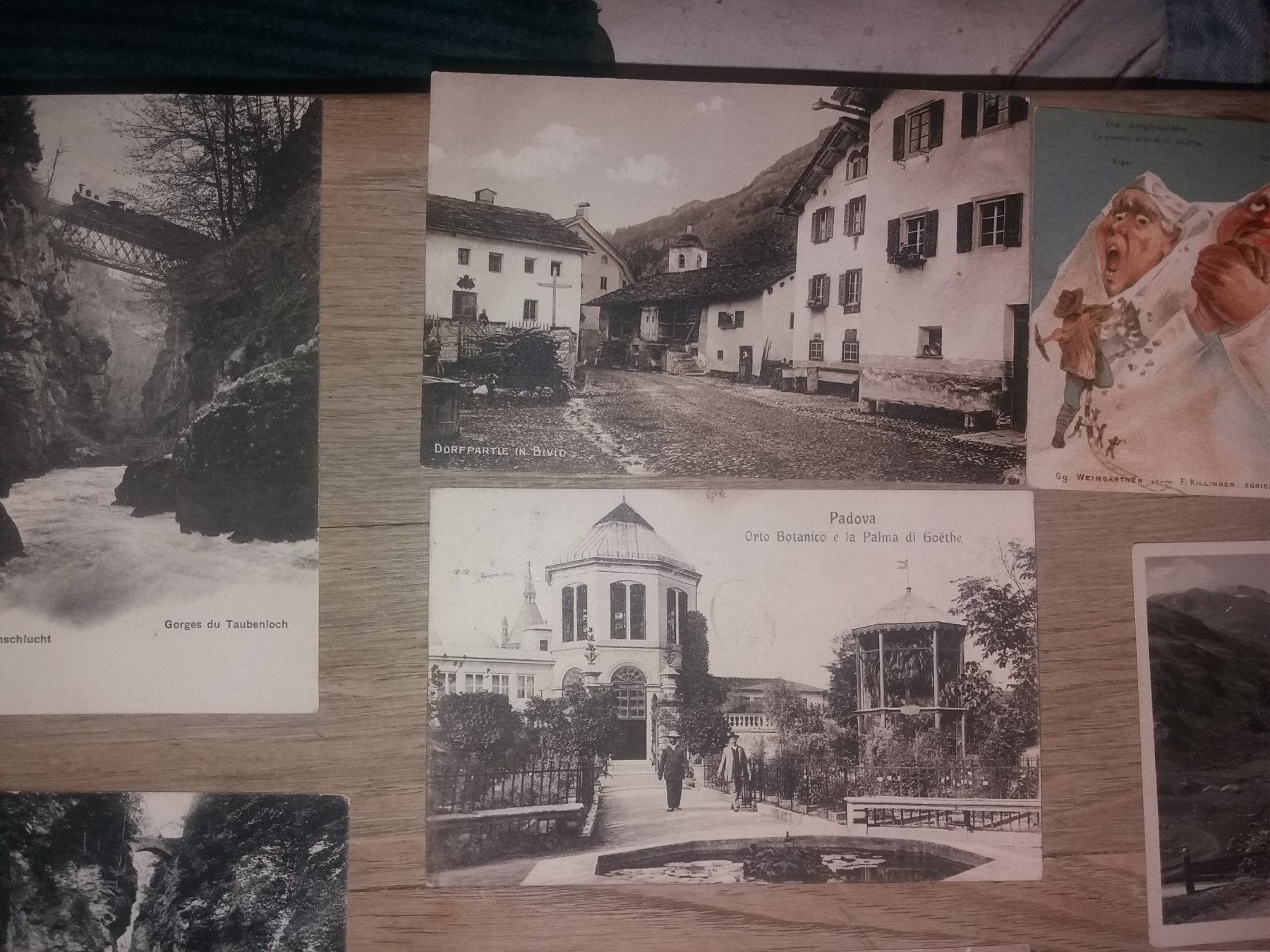 Cartes postales: ANSICHTSKARTEN Sammlung Erstangebot Bivio Graubünden Schweiz – D'occasion à Welschenrohr par Regool 7