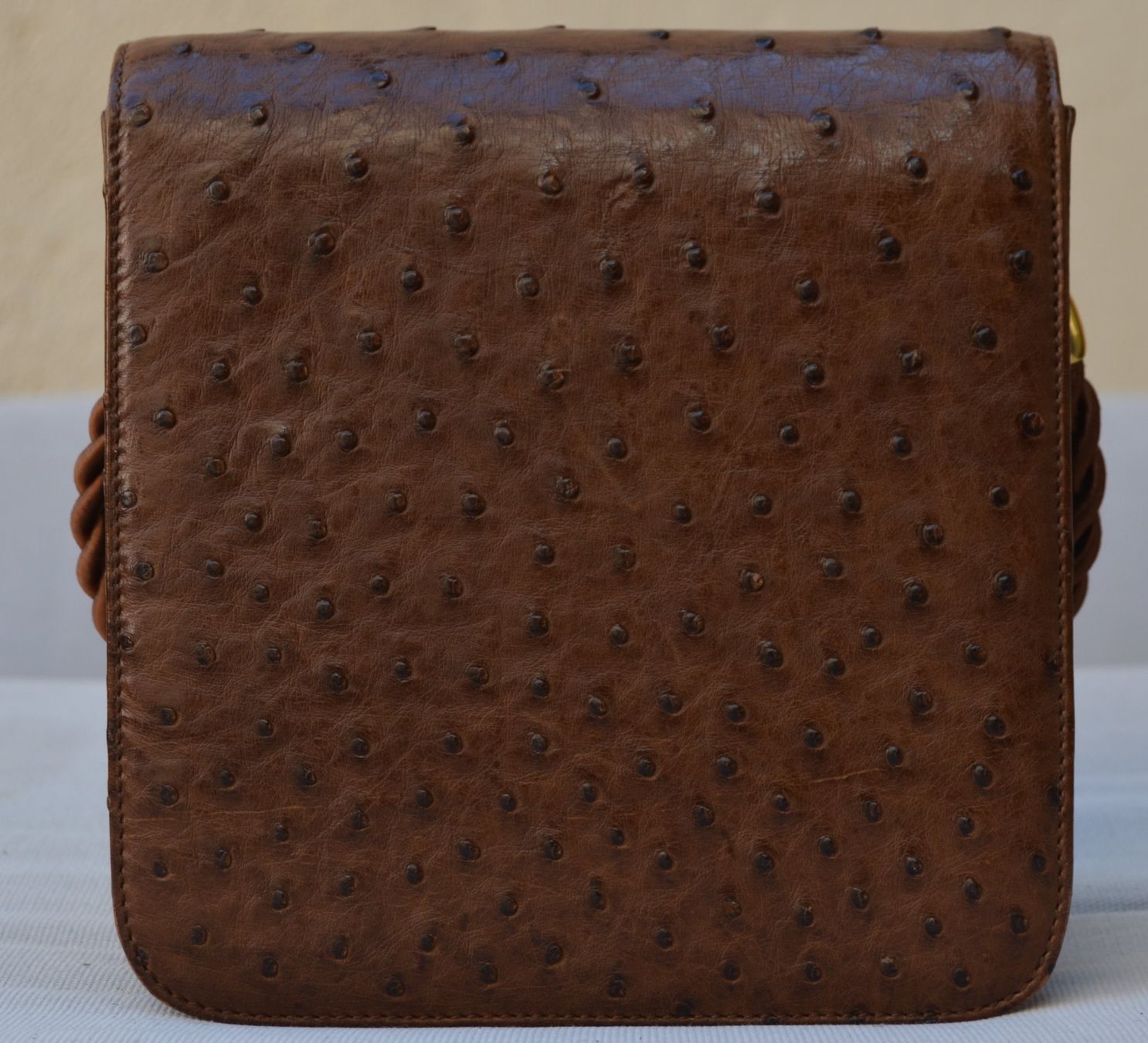 Taschen für Damen: Gurtner Tasche - Straußenleder / sac - cuir d'autruche – Gebraucht aus Collonges von Auganien 7