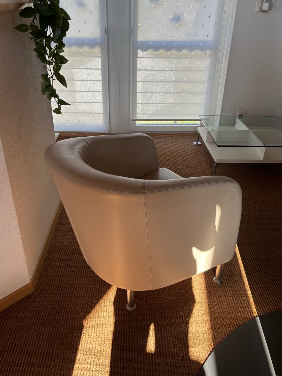 Poltrone: Couchsessel Echtleder beige – Usato da Safnern venduto da jana_ee 2