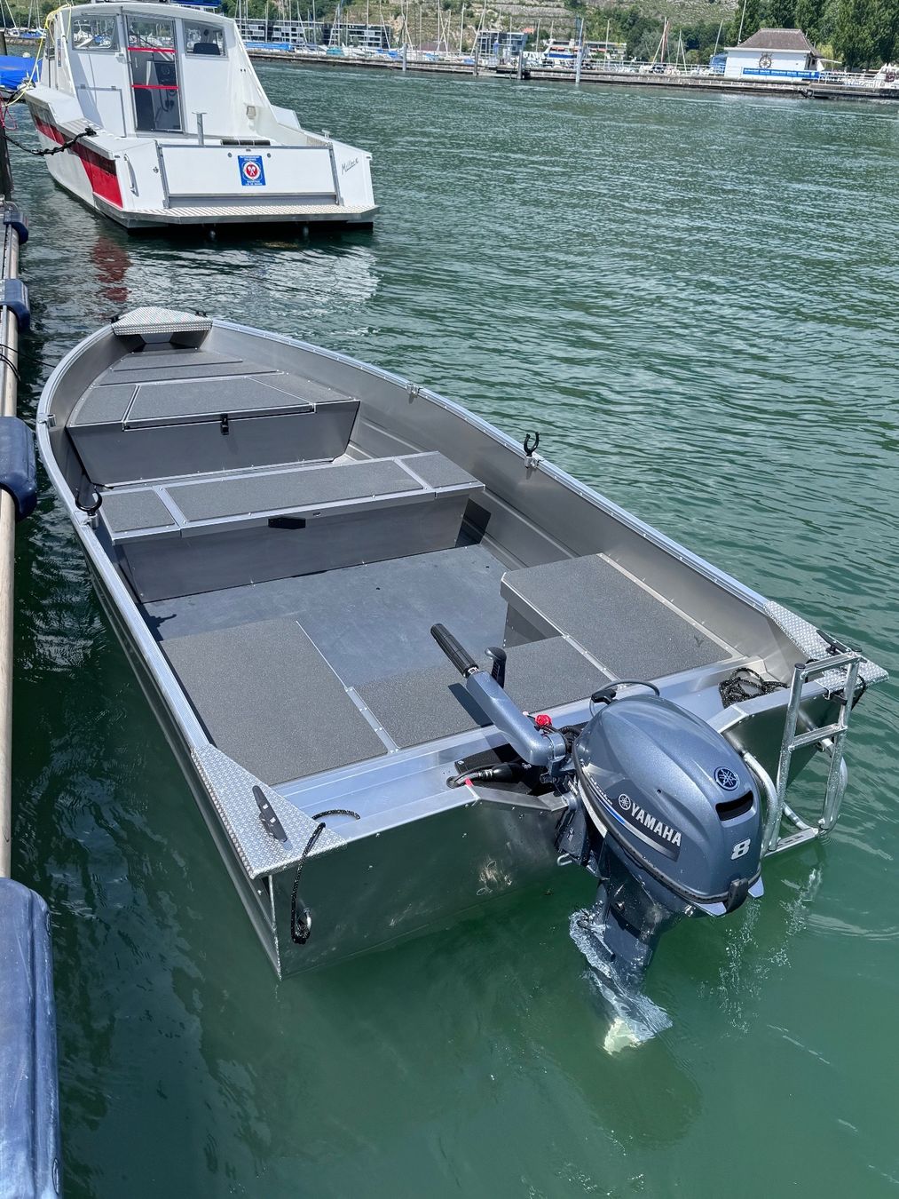 Buster Barche: Buster XS Fischerboot aus Aluminium – Nuovo (secondo la descrizione) da Biel/Bienne venduto da BootszentrumBiel 3